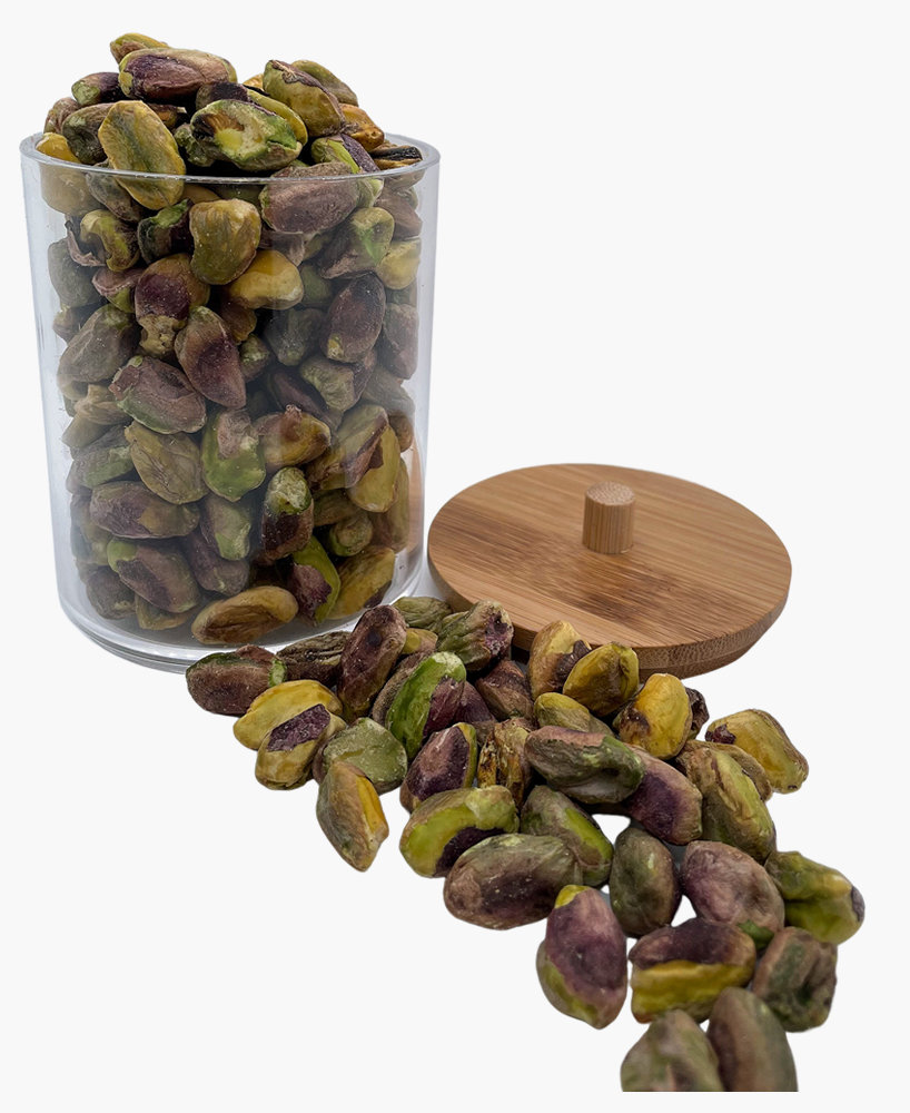 Pistaches décortiquées (250g), non torréfiées, non salées, pistaches déco